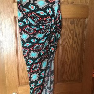Rue 21 asymmetrical skirt size L